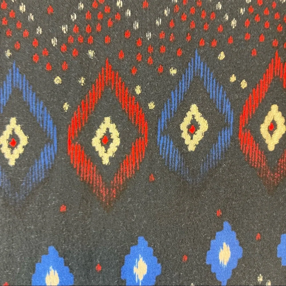 & Other Stories Paris Atelier Plunging Printed Midi Dress - Picture 14 of 14